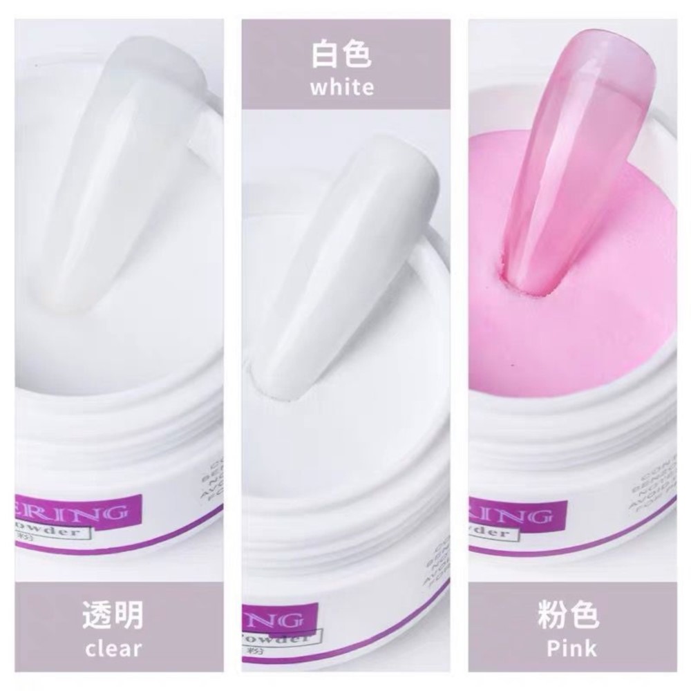 Acrylic Powder Clear - 10 جرام/زجاجة مسحوق أكريليك احترافي واضح