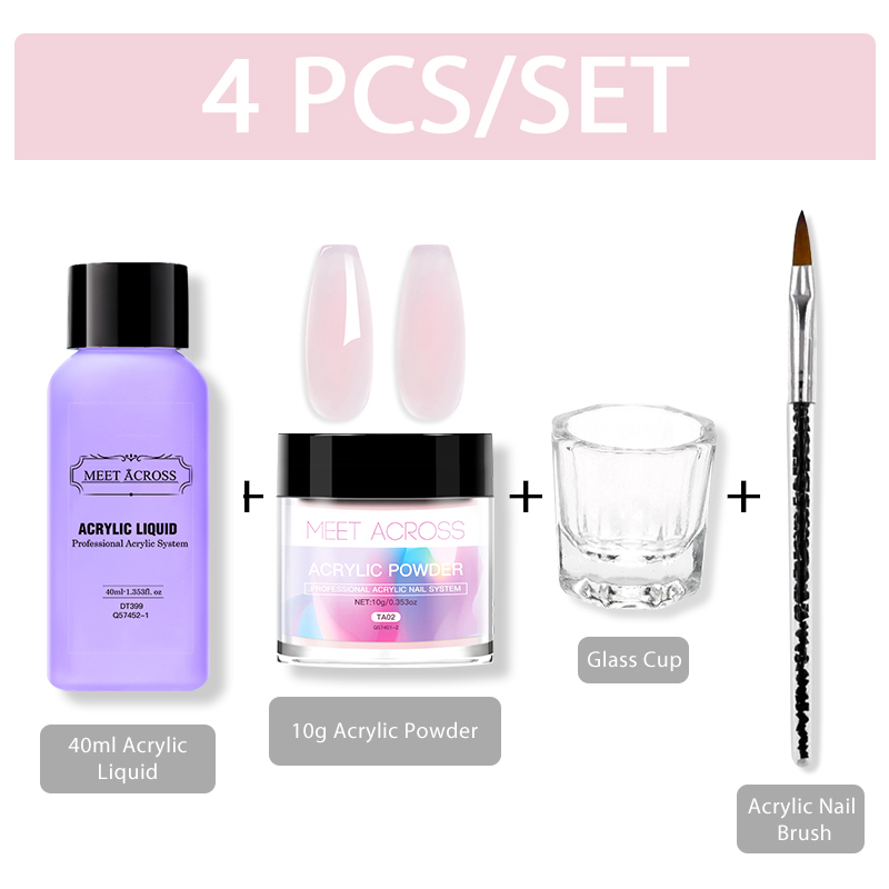 Acrylic Powder Clear - يجتمع عبر الاكريليك مسحوق كريستال زهرة