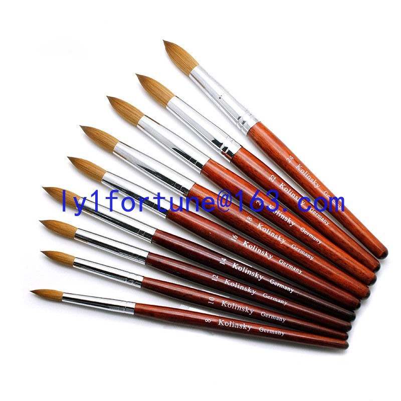 فرش أدوات فن الأظافر بمقبض من  - مراجعة Nail Art Mahogany وسعره