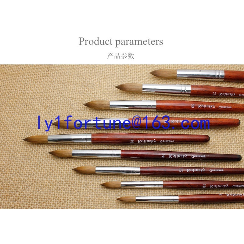 فرش أدوات فن الأظافر بمقبض من  - مراجعة Nail Art Mahogany وسعره