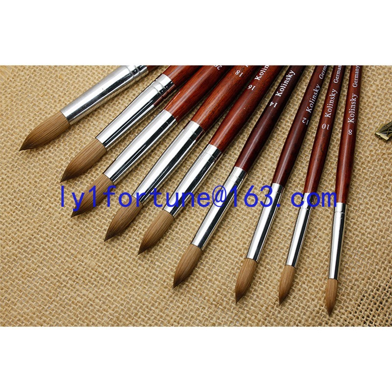 فرش أدوات فن الأظافر بمقبض من  - مراجعة Nail Art Mahogany وسعره