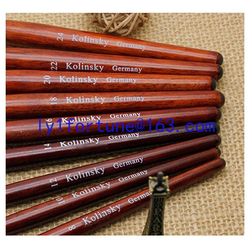فرش أدوات فن الأظافر بمقبض من  - مراجعة Nail Art Mahogany وسعره
