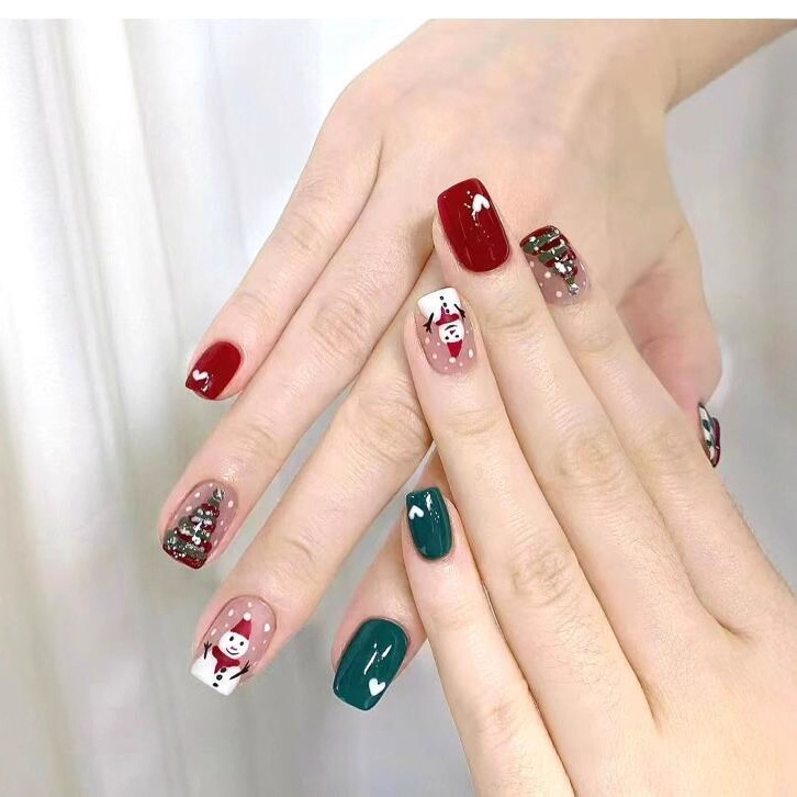 30 ورقة من ملصقات فن الأظافر ل - مراجعة Nail Art Xmas Stickers وسعره
