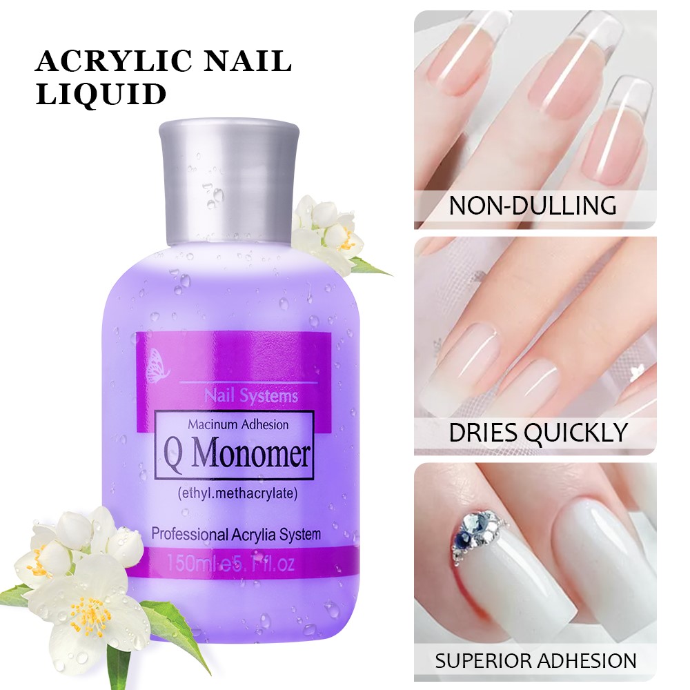 سائل أكريليك للأظافر EMA سعة 1 - مراجعة Acrylic Powder Clear وسعره