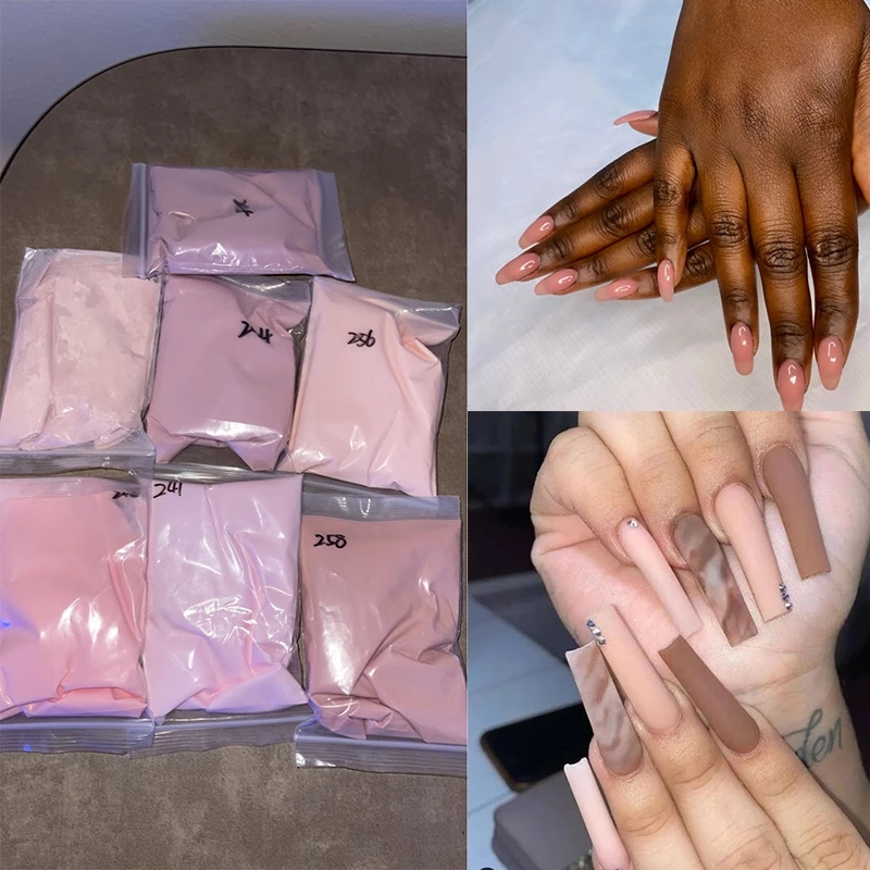100g عارية مسمار الاكريليك مسح - مراجعة Acrylic Powder Clear وسعره